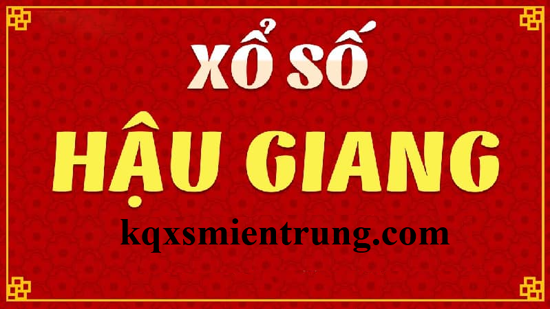 Xổ số Hậu Giang XSHG