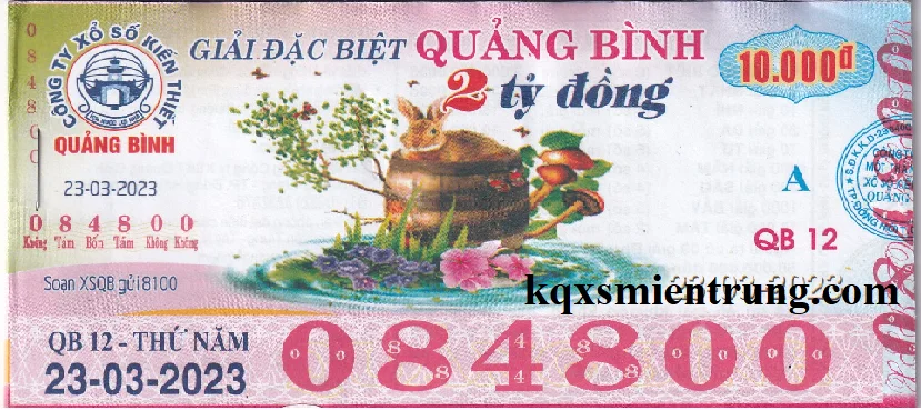 Ảnh vé số Quảng Bình chi tiết gần đây