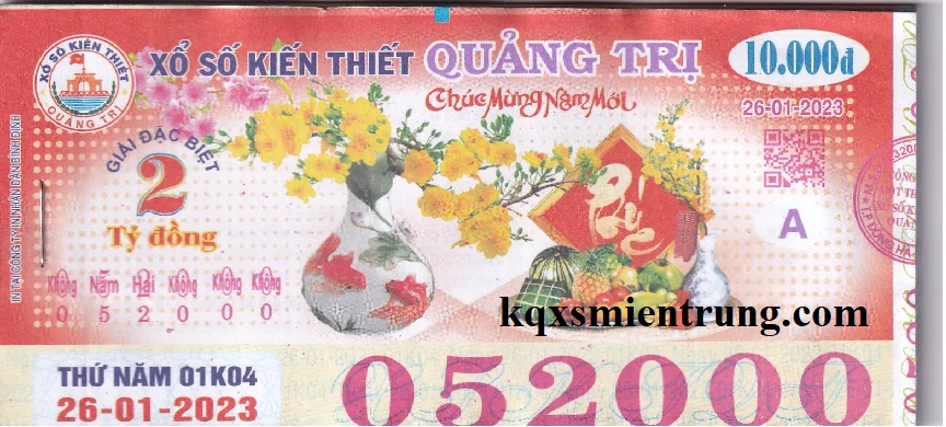 Hình ảnh vé số Quảng Trị chi tiết nhất
