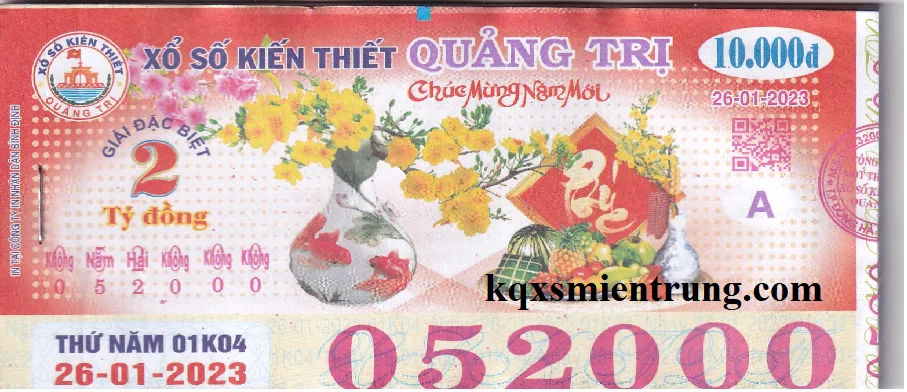 Hình ảnh vé số Quảng Trị chi tiết nhất